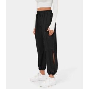 NWT Halara Breezeful Highwaisted Drawstring Split Tie Hem Jogger Pants Size S